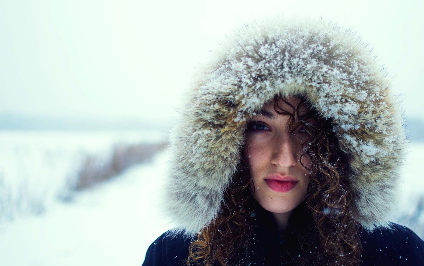 Snowy Woman